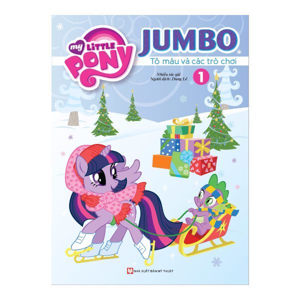  My Little Pony - Jumbo Tô Màu Và Các Trò Chơi (Tập 1) 