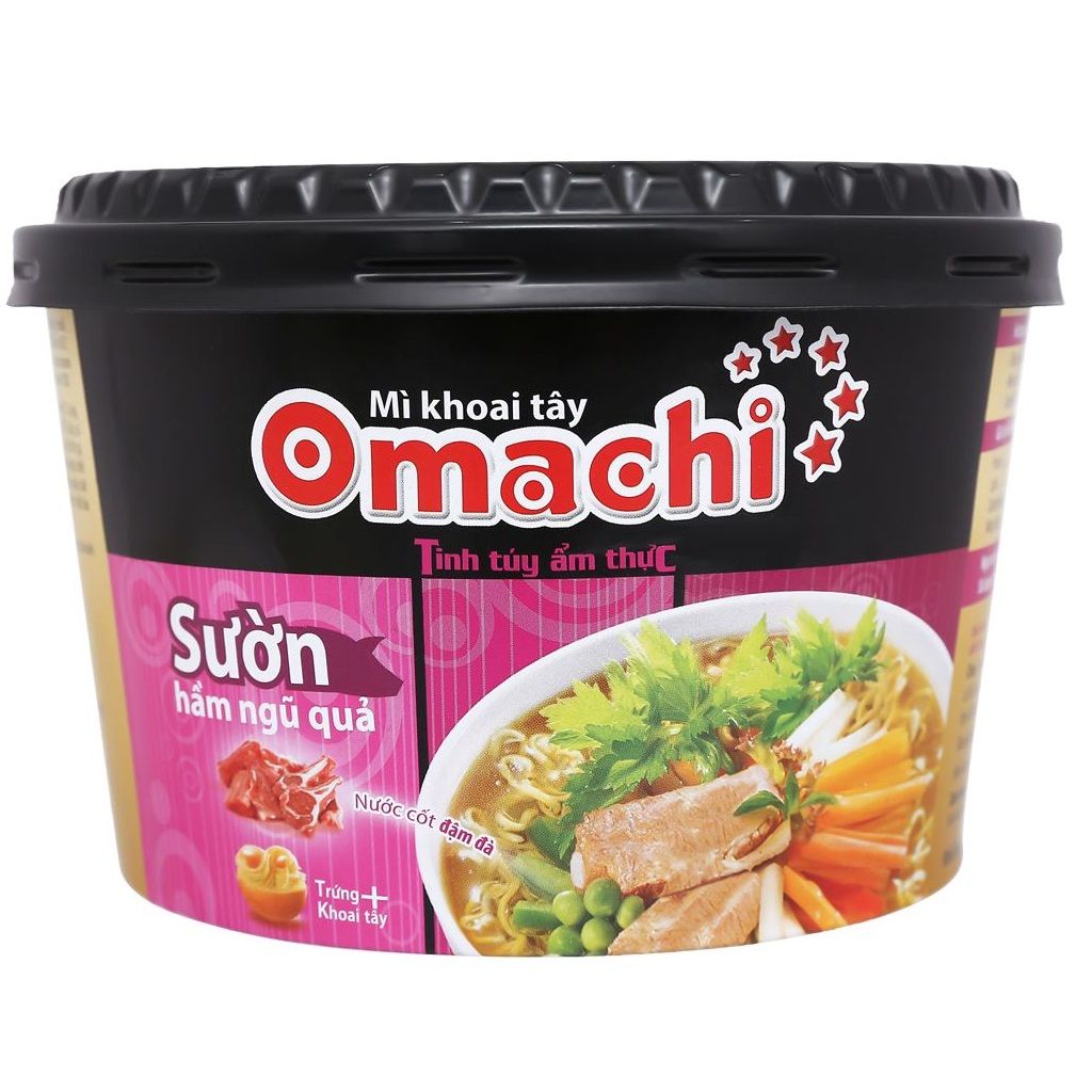  Mì Omachi Tô Sườn Hầm Ngũ Quả - 92gr 