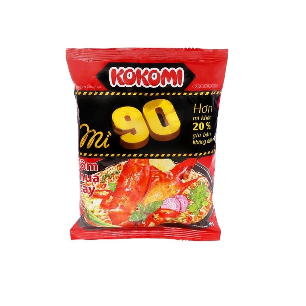  Mì Kokomi Đại 90 Tôm Chua Cay 90gr 