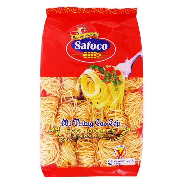  Mì Trứng Cao Cấp Safaco (500g) 