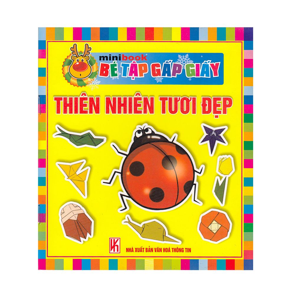  Minibook Bé Tập Gấp Giấy - Thiên Nhiên Tươi Đẹp 