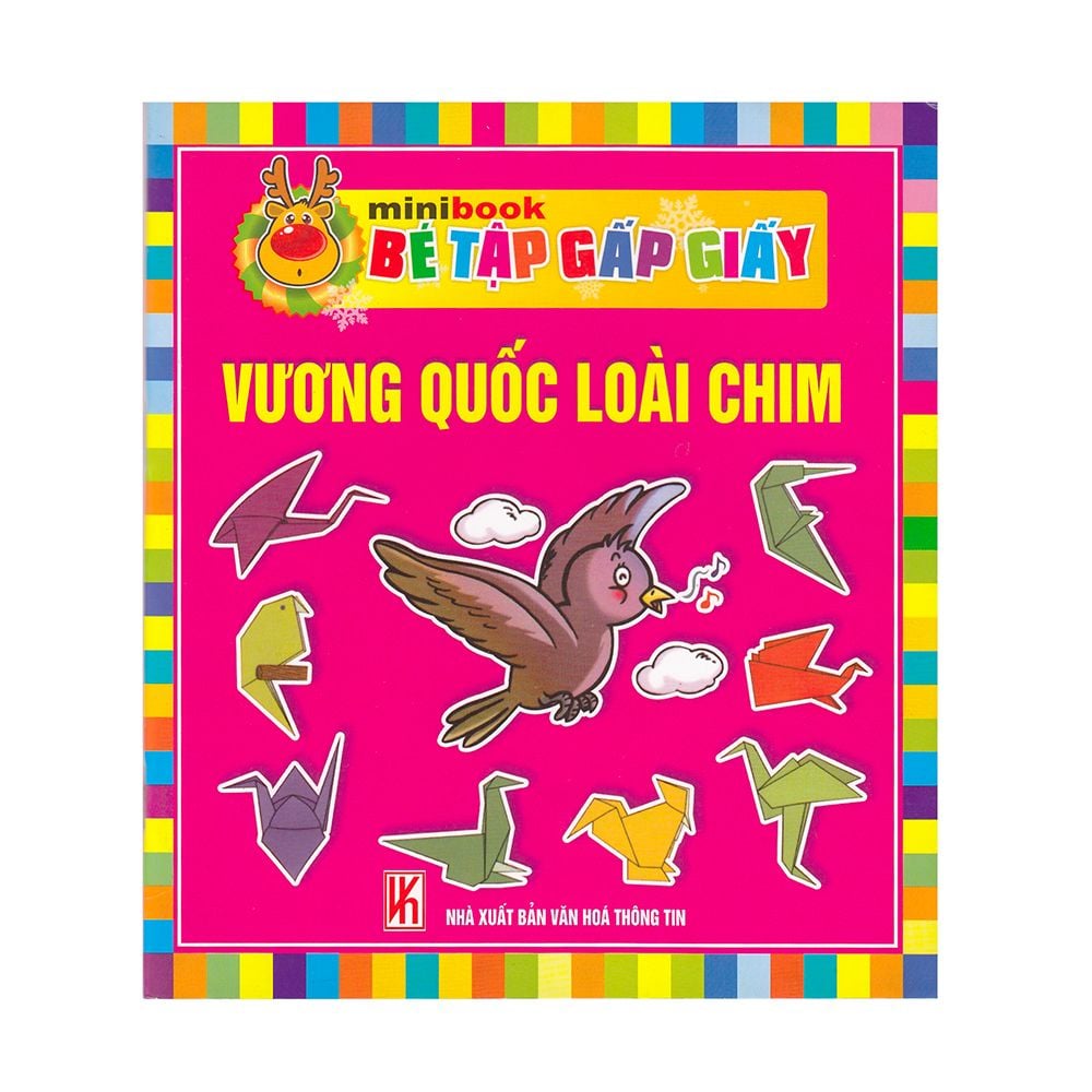  Minibook Bé Tập Gấp Giấy - Vương Quốc Loài Chim 