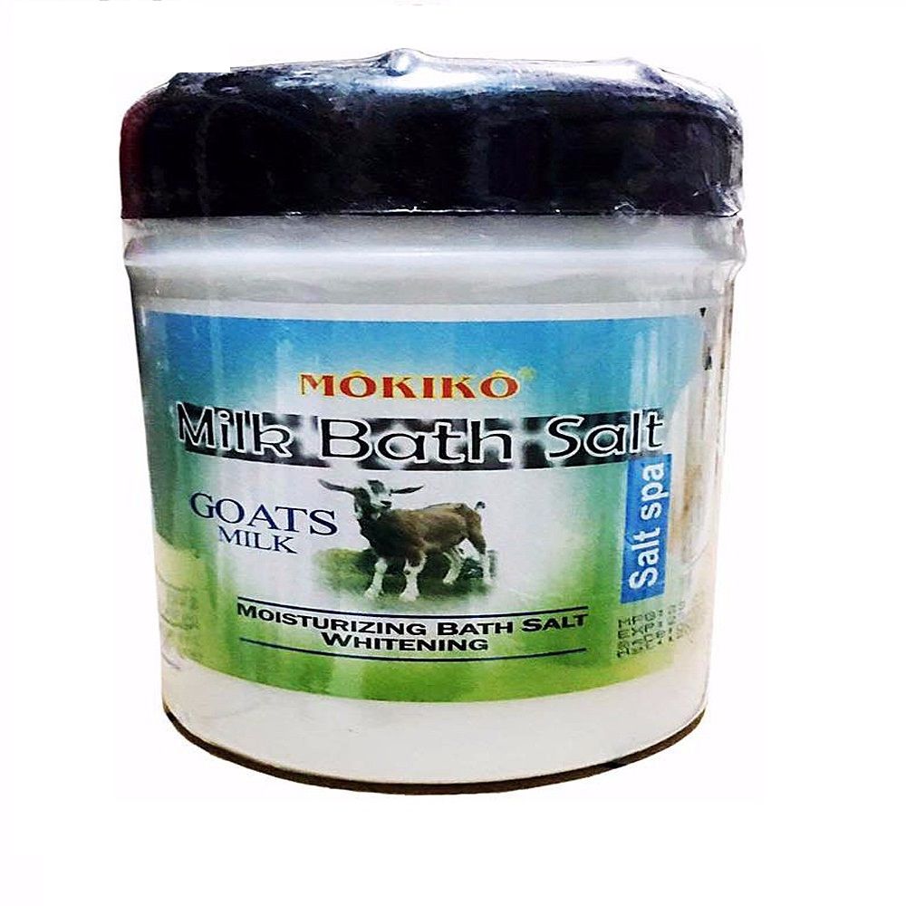  Muối Tắm Trắng Toàn Thân Mokiko Sữa Dê (1000g) 