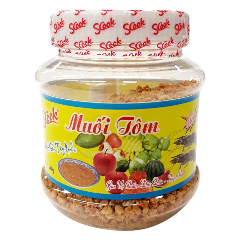  Muối Tôm Scook Hũ (110g) 