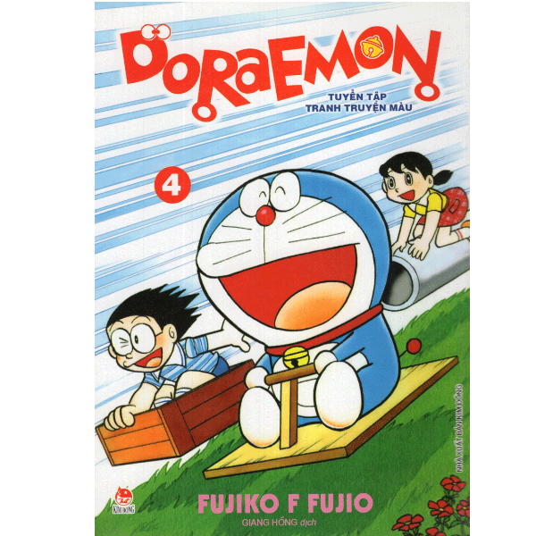  Doraemon Tuyển tập tranh truyện màu Tập 4 