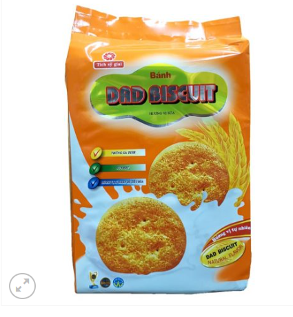 Bánh Dad Biscuit vị sữa 180gr