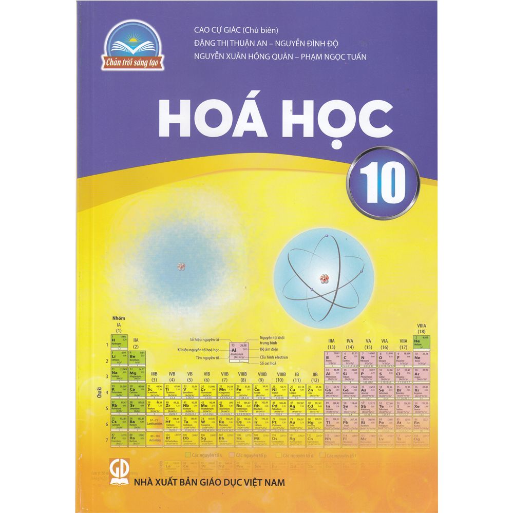  Hóa Học Lớp 10 - Chân Trời Sáng Tạo 