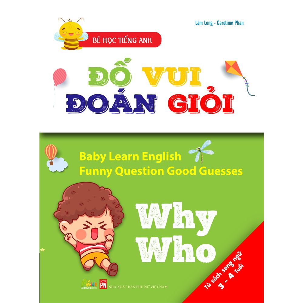  Đố Vui Đoán Giỏi - Why Who 3-4 Tuổi 