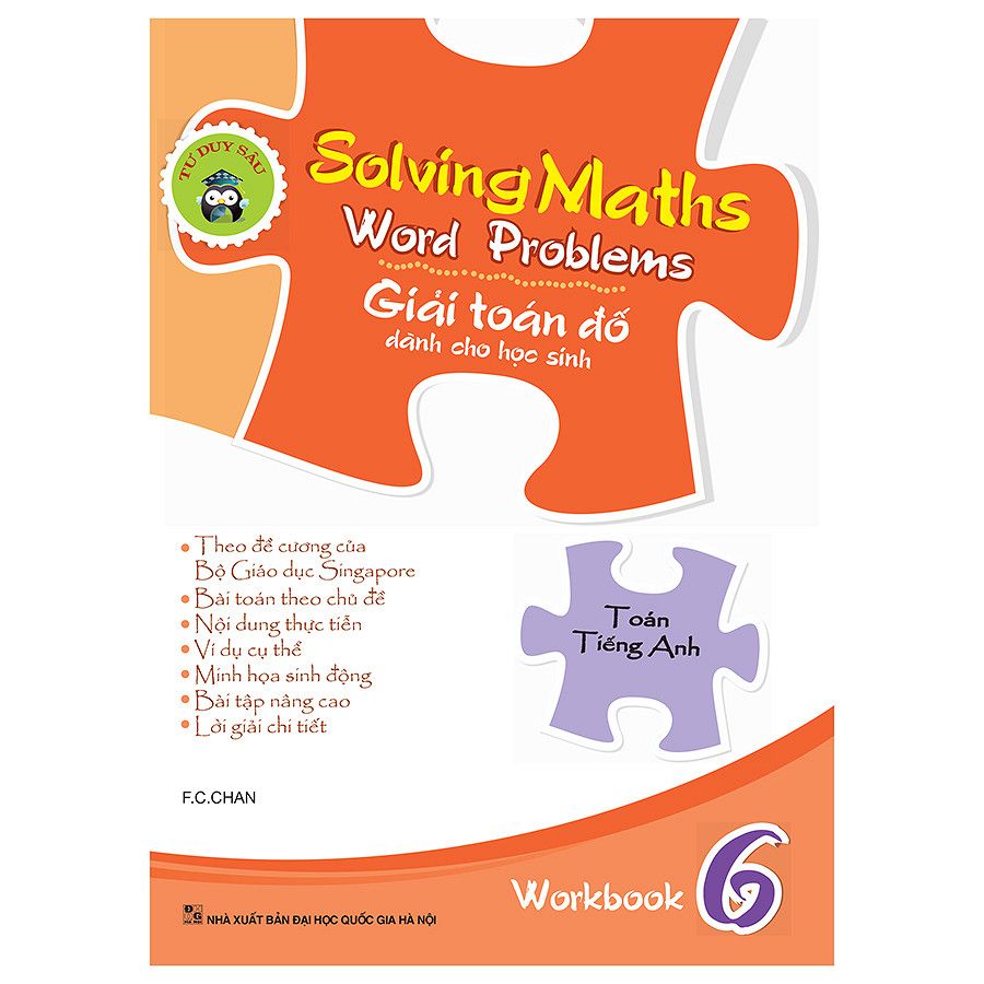  Solving Maths Word Problems - Giải Toán Đố Dành Cho Học Sinh - Workbook 6 