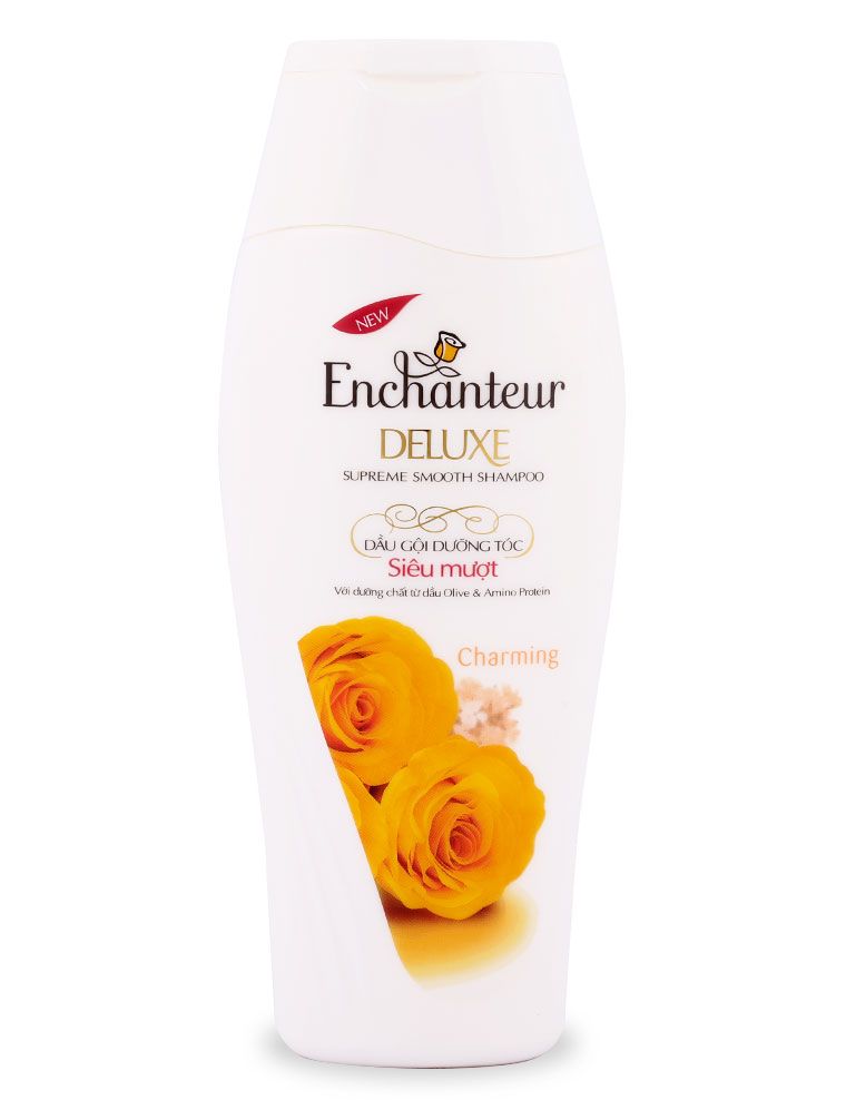  Dầu Gội Dưỡng Tóc Siêu Mượt Enchanteur Charming (180g) 