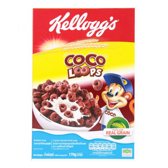  Ngũ Cốc Ăn Sáng Coco Loops Kellogg's (170g) 