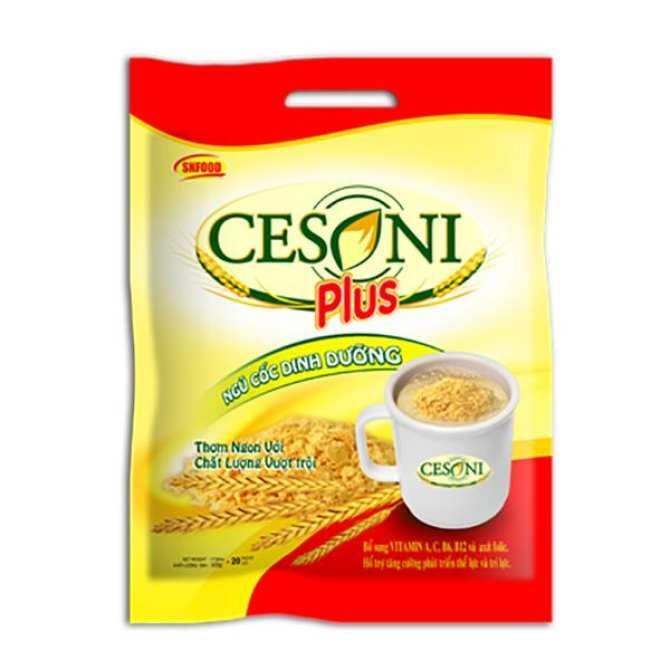  Ngũ Cốc Dinh Dưỡng Cesoni Plus (Túi 20 Gói) 