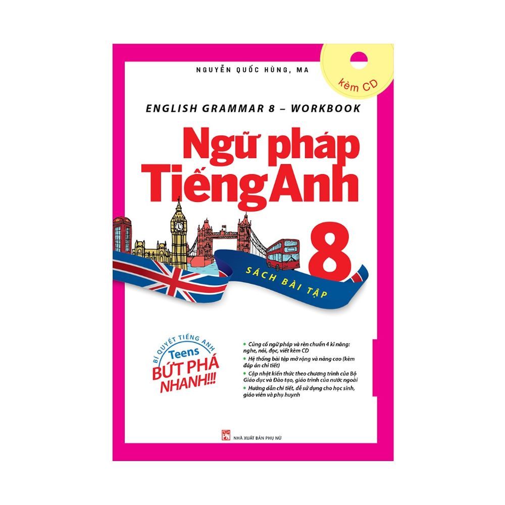  Ngữ Pháp Tiếng Anh Lớp 8 (Sách Bài Tập ) 