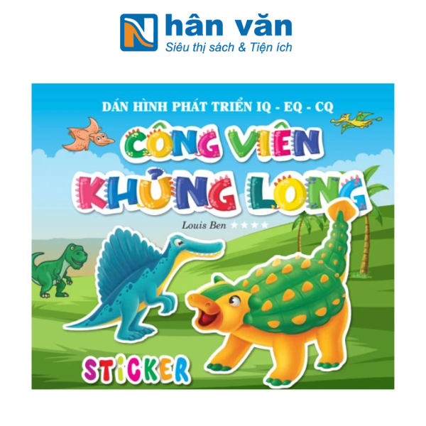  Dán Hình Phát Triển IQ-EQ-CQ - Công Viên Khủng Long - Tập 4 
