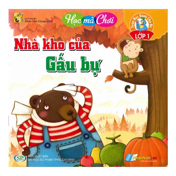  Nhà Kho Của Gấu Bự - Toán Học Dành Cho Bé Lớp 1 