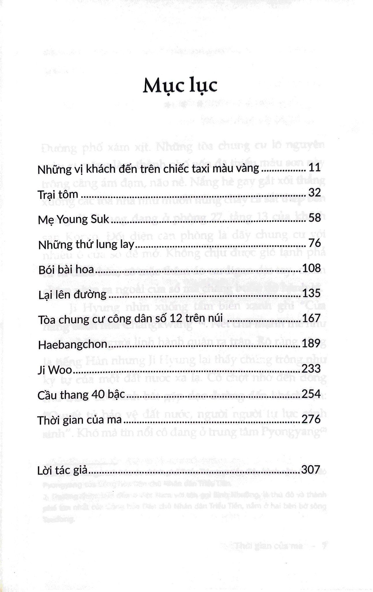  Thời Gian Của Ma 