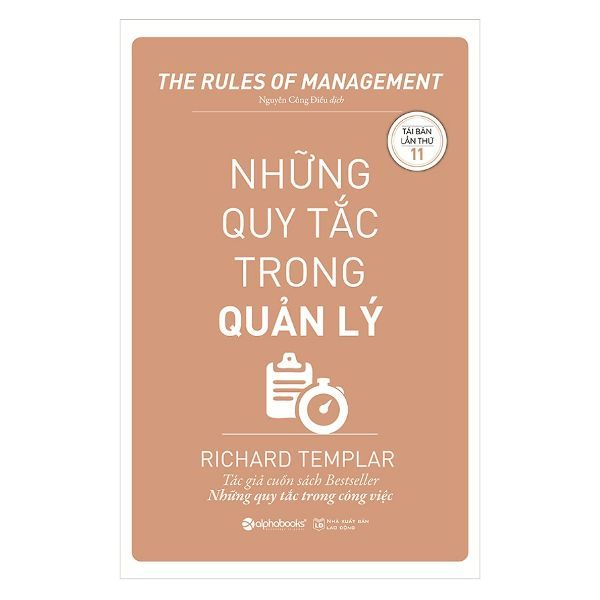  Những Quy Tắc Trong Quản Lý (Tái Bản 2019) 