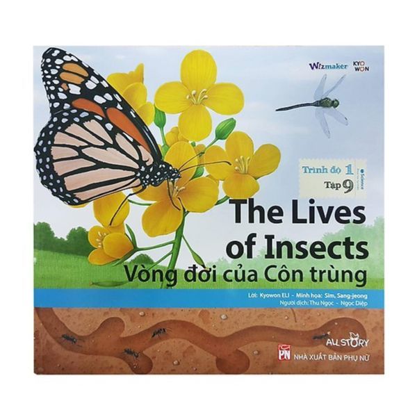  All Story - The Lives Of Insects - Vòng Đời Của Côn Trùng - Trình Độ 1 (Tập 9) - Song Ngữ Anh Việt 