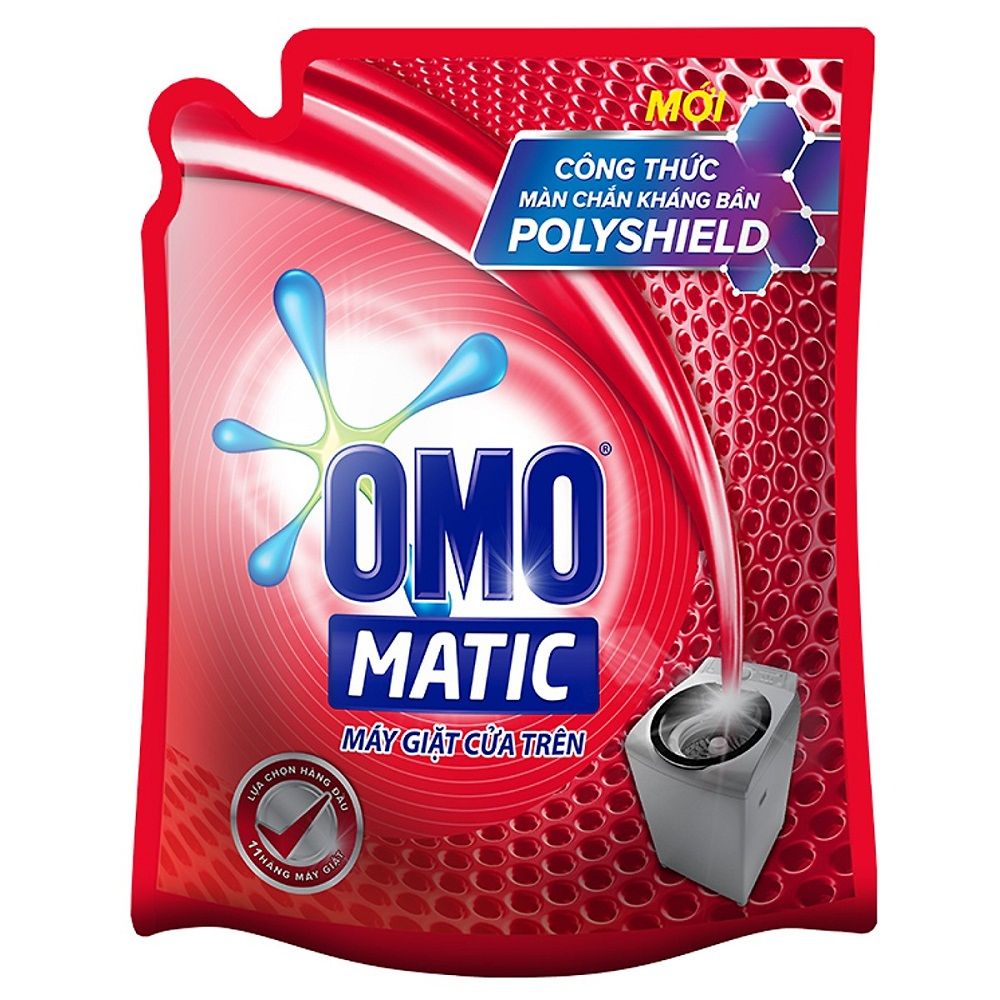  Nước Giặt Omo Matic Máy Giặt Cửa Trên (2.7 Kg) - Dạng Túi 