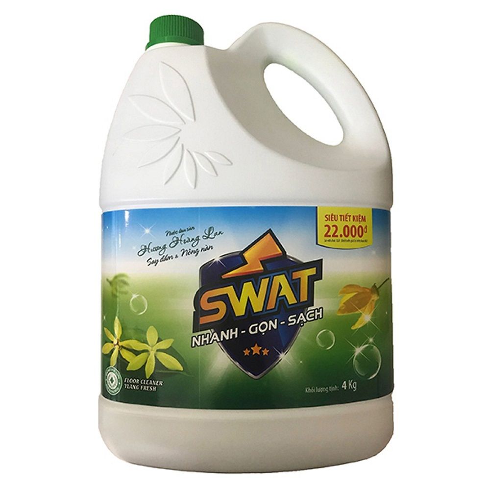  Nước Lau Sàn SWAT Hương Hoàng Lan (4 Kg) 