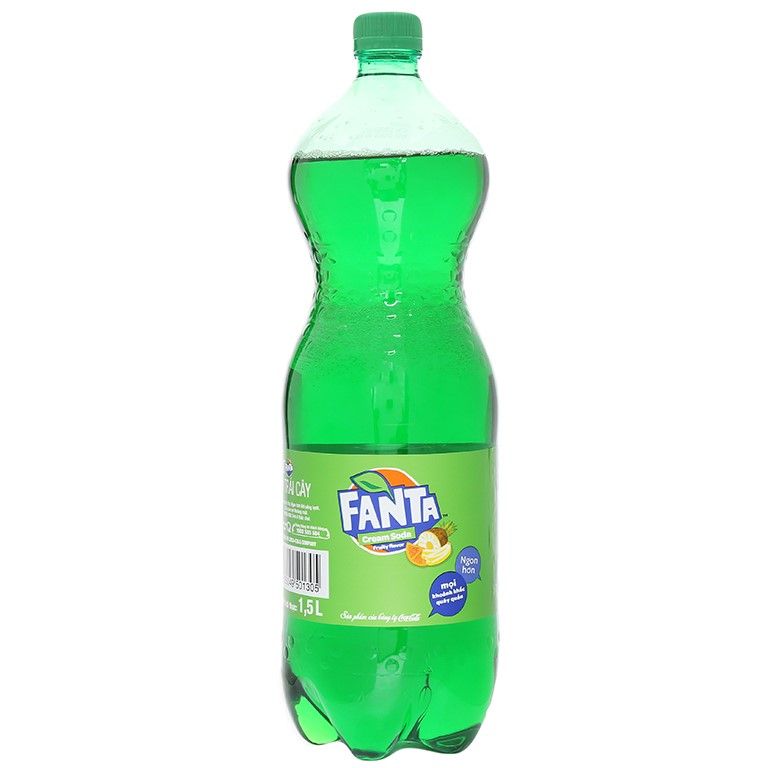  Nước Ngọt Fanta Green Cream 1.5l 