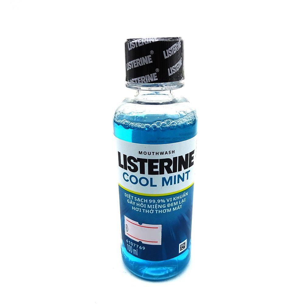  Nước Súc Miệng Hương Bạc Hà Listerine Cool Mint (100ml) 