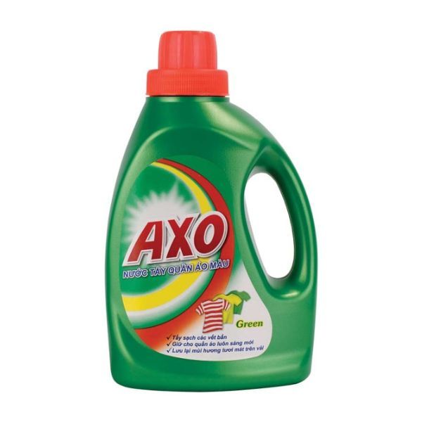  Nước Tẩy Quần Áo Màu Axo Xanh Lá Hương Thông Xanh 800ml 