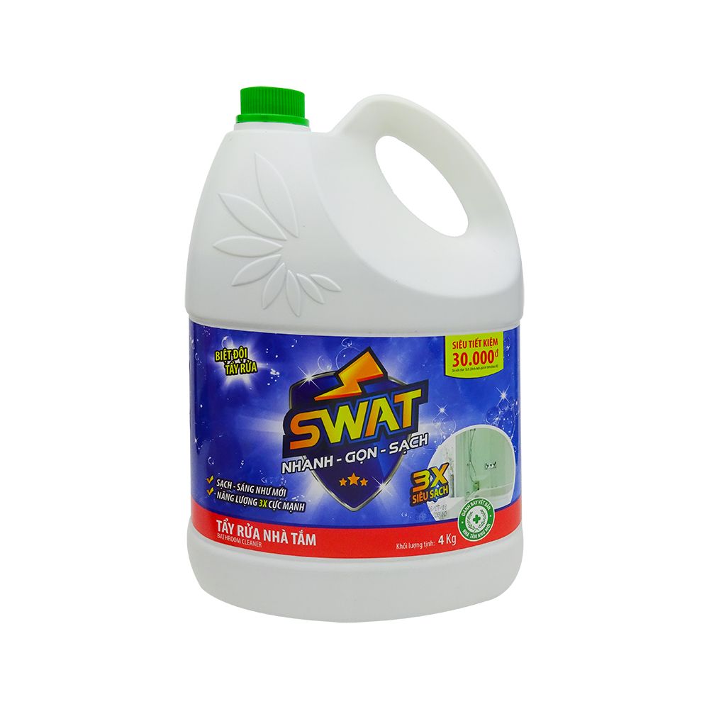  Nước Tẩy Rửa Nhà Tắm SWAT (4 Kg) 