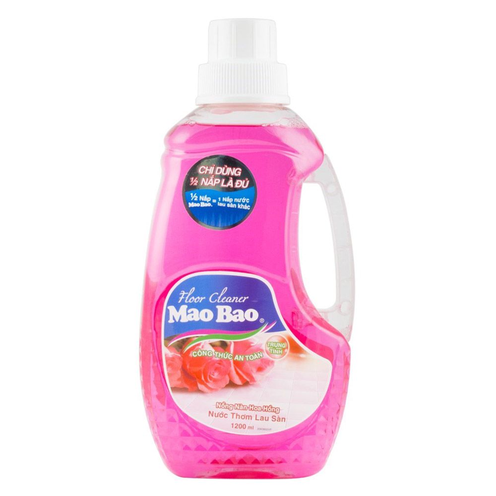  Nước Thơm Lau Sàn Mao Bao Hương Hoa Hồng 1200ml 