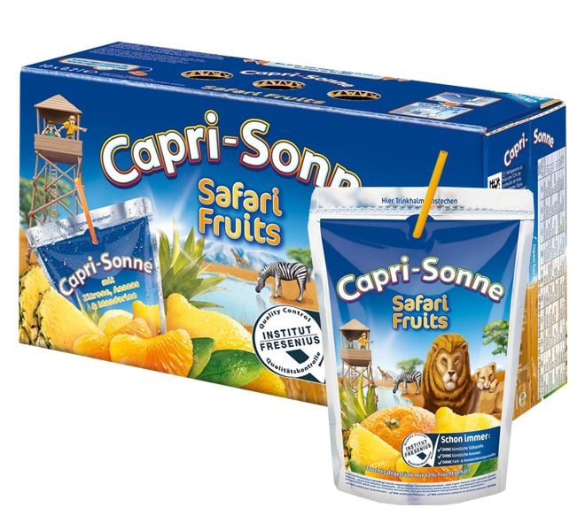  Nước Trái Cây Capri-Sun Fruits  (200ml / Túi ) 