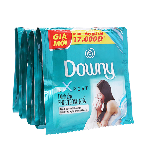  Nước Xả Vải Downy Expert Dành Cho Phơi Trong Nhà (20ml x 10 Gói) 