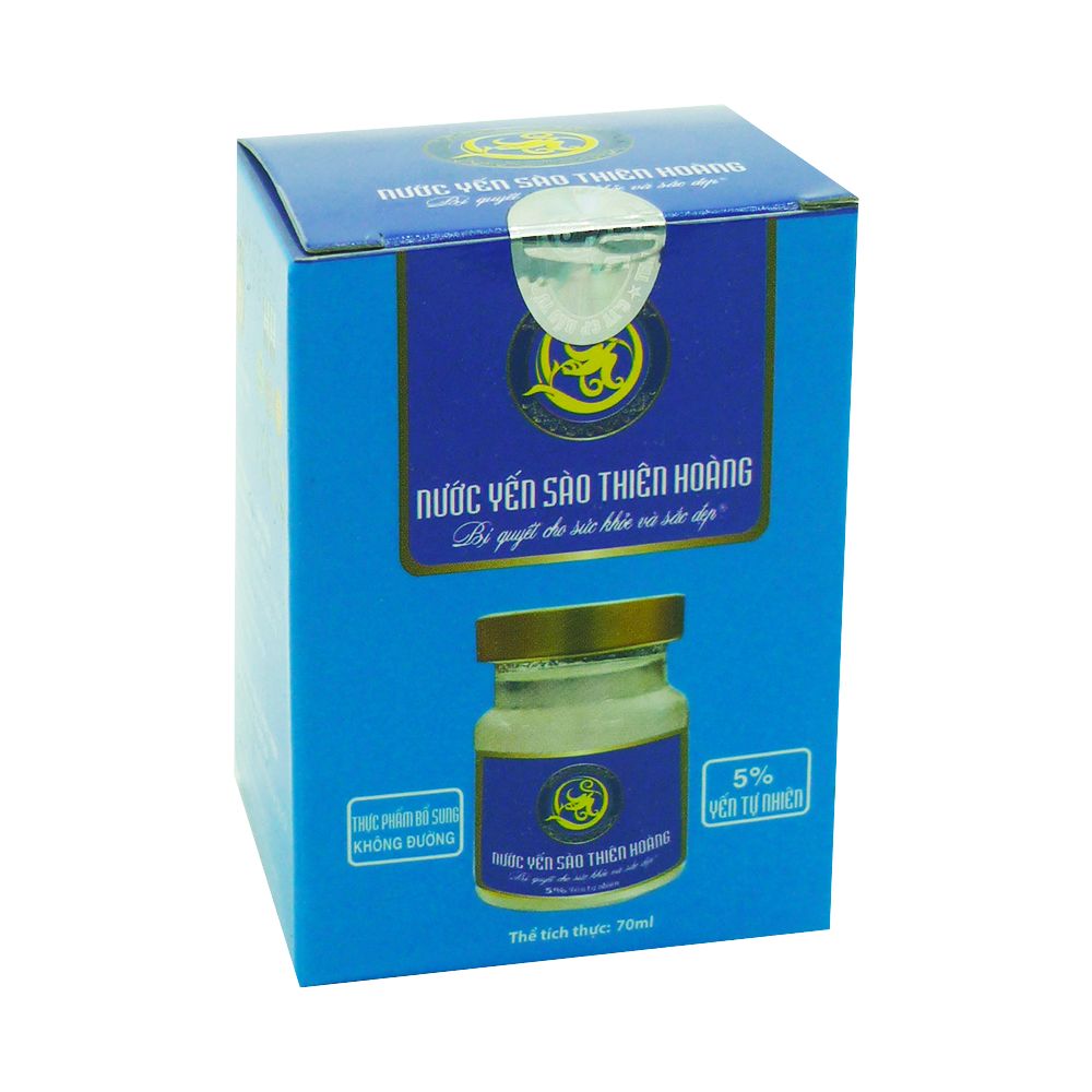  Nước Yến Sào Thiên Hoàng (70ml) (Không Đường) 