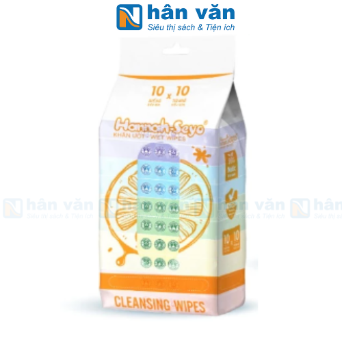 Khăn Ướt Hannah - Seyo (18x14cm) - Túi 10 gói