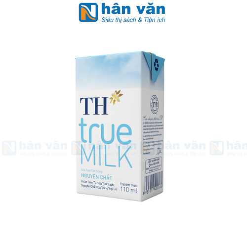  Sữa Tiệt Trùng Nguyên Chất TH True Milk 110ml 