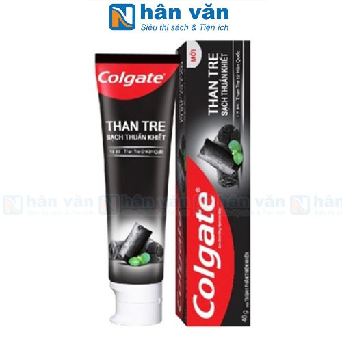 Kem Đánh Răng Colgate Sạch Thuần Khiết Than Tre Và Bạc Hà - 180G - nhanvan.vn