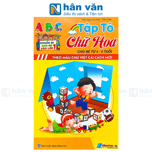  Chuẩn Bị Cho Bé Vào Lớp 1: Bé Tập Tô Chữ Hoa 