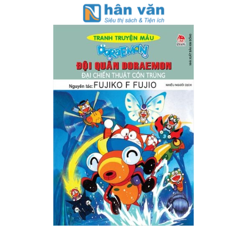Doraemon Tranh Truyện Màu - Đội Quân Doraemon - Đại Chiến Thuật Côn Trùng