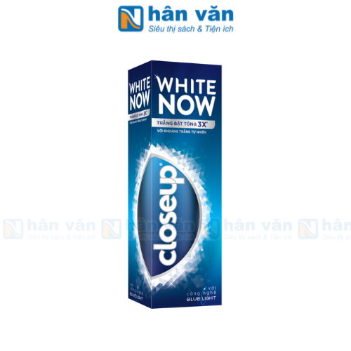  Kem Đánh Răng Closeup White Now Với Khoáng Trắng Tự Nhiên 100g 