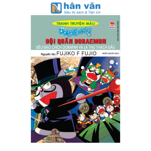 Doraemon Tranh Truyện Màu - Đội Quân Doraemon - Siêu Đạo Chích Dorapan Và Lá Thư Thách Đấu