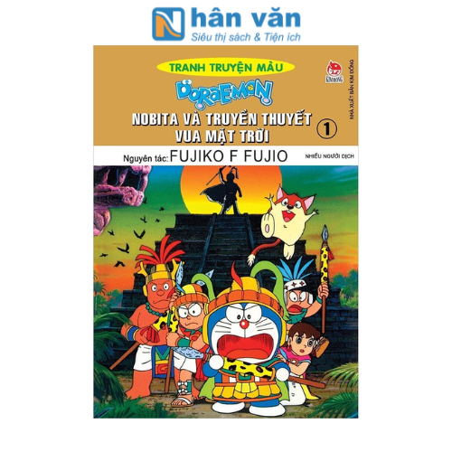 Doraemon Tranh Truyện Màu - Nobita Và Truyền Thuyết Vua Mặt Trời - Tập 1