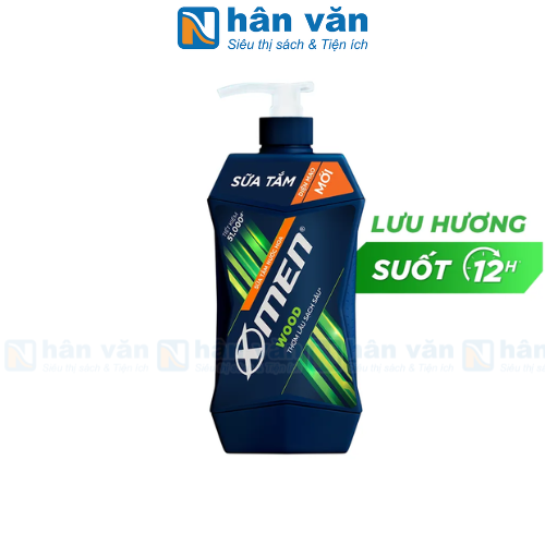  Sữa Tắm Nước Hoa X-Men Wood (650g) 