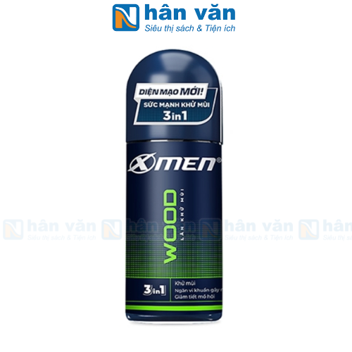  Lăn Khử Mùi X-Men Wood (50ml) 