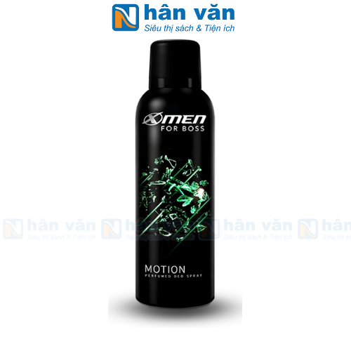  Xịt Khử Mùi Xmen For Boss Motion (150ml) 