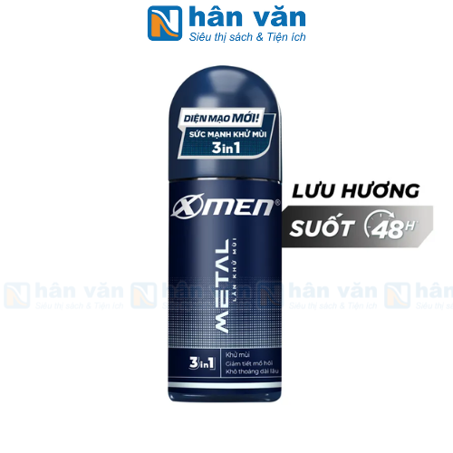  Lăn Khử Mùi X-Men Metal (50ml) 