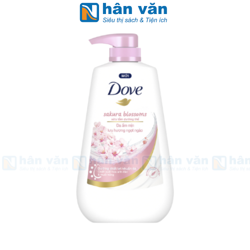  Sữa Tắm Dove Ẩm Mịn Ngọt Ngào 500g 