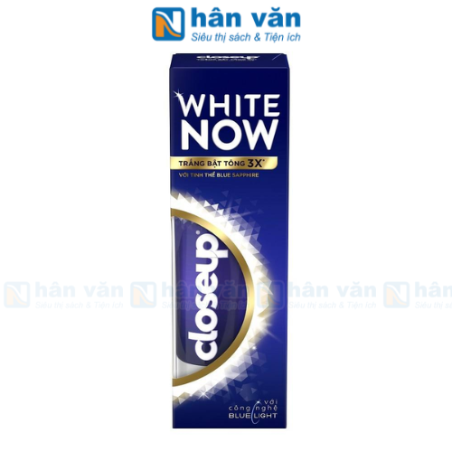  Kem Đánh Răng Closeup White Now Với Tinh Thể Blue Sapphire 100g 