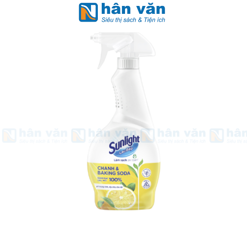  Nước Lau Bếp Sunlight Chanh & Baking Soda 500ml 