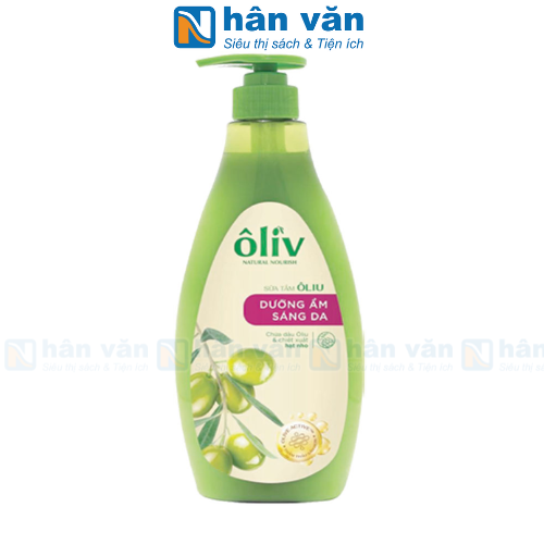  Sữa Tắm Ôliv Dưỡng Ẩm Sáng Da 650ml 