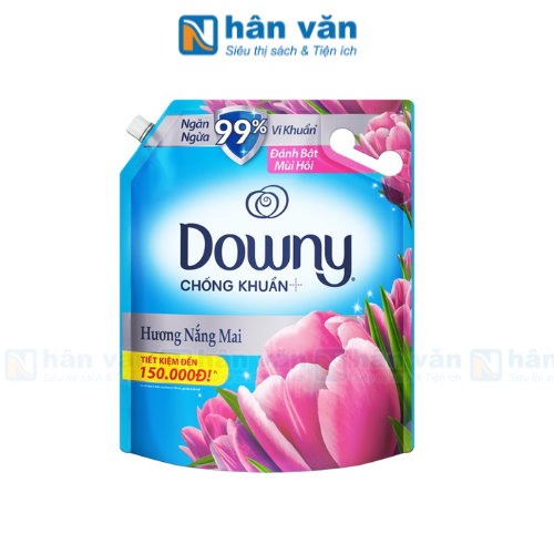  Nước Xả Vải Downy Hương Nắng Mai Túi 3L 