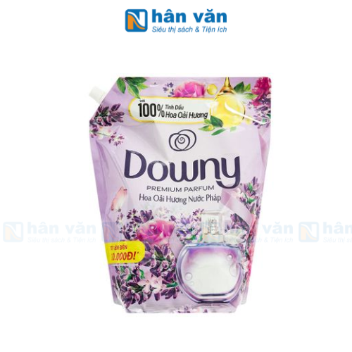  Nước Xả Vải Downy Hương Hoa Oải Hương Nước Pháp - Túi 2.2L 